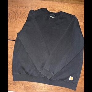 Carhartt Charcoal/black Loose Fit Sweatshirt